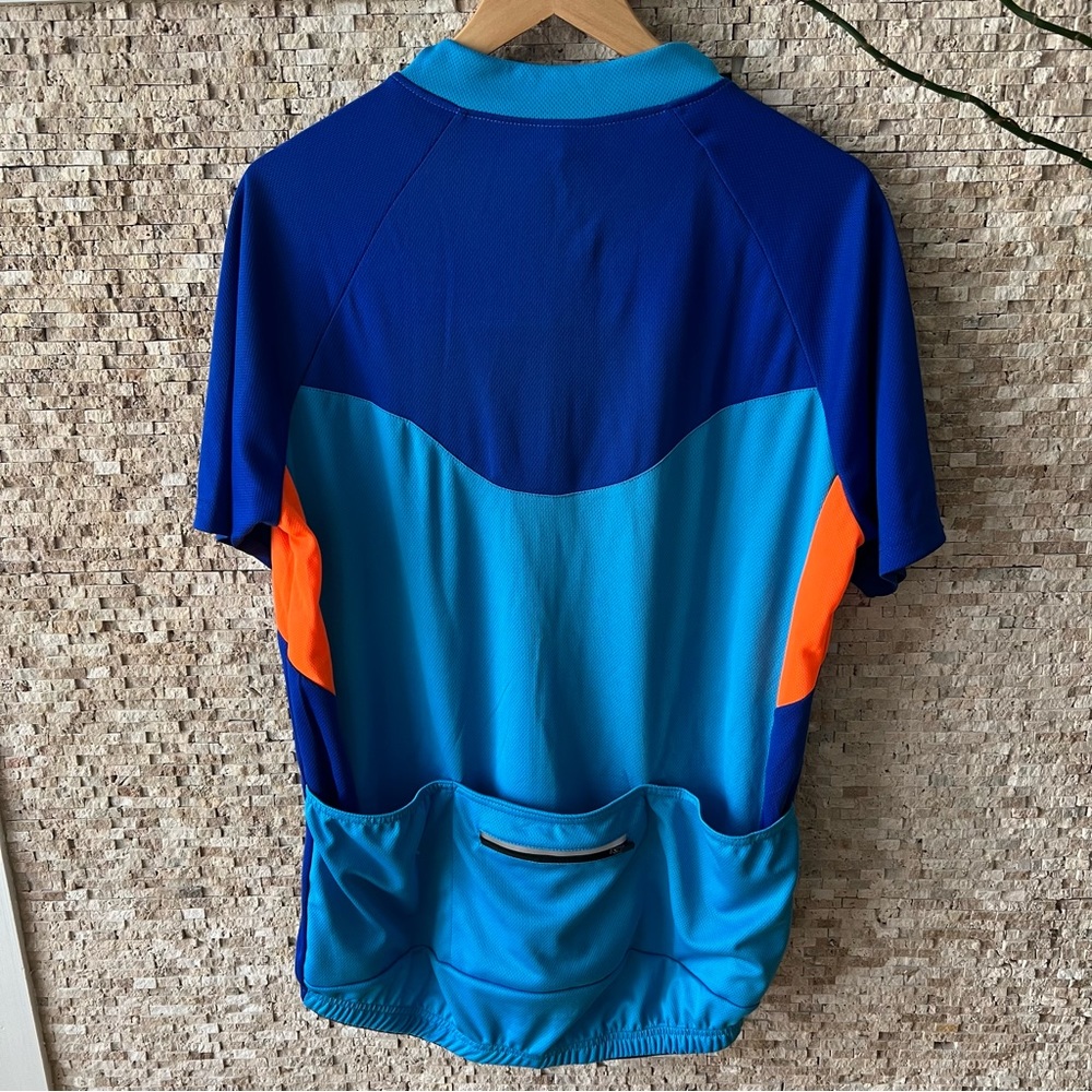 NWT ARSUXEO Men's Short Sleeves Cycling Jersey Bicycle MTB Bike Shirt - Picture 4 of 4